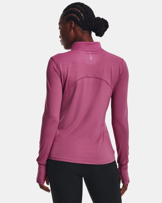 Camiseta con Media Cremallera UA Qualifier Run 2.0 para Mujer, Pink, pdpMainDesktop image number 1